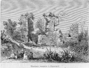 Thermes romains � Cherchell.