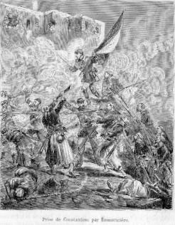 Prise de Constantine par Lamorici�re.