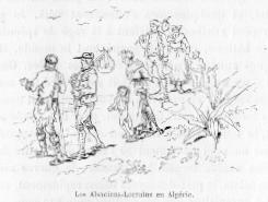 Les Alsaciens-Lorrains en Alg�rie.