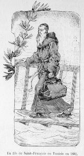 Un fils de Saint-Fran�ois en Tunisie en 1881.