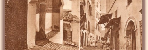 Constantine. - Une rue de la ville pi�tonne.