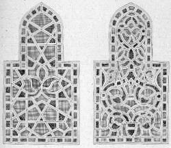 Fig. 83 et 84. - Vitraux du XV�me si�cle.