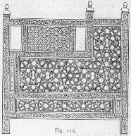 Fig. 115. - Koursi de la mosqu�r de Ka�tba�. (Mus�e arabe)