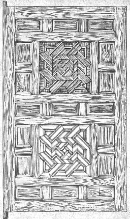 Fig. 161. - porte d'un s�bil du XV�me si�cle. (Caire.)