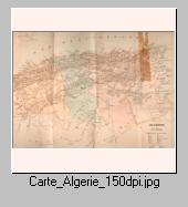 Carte de l'Alg�rie. ( 336Ko )