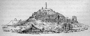 Gharda�a. (Vue du sud, c�t� oppos� � l'oasis.)