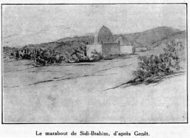 Le marabout de Sidi-Brahim, d'apr�s Gen�t.