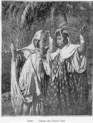 DINET. - Danse des Ouled Na�l.