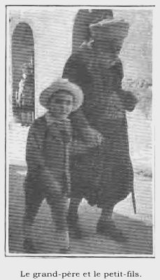 Le grand-p�re et le petit-fils.