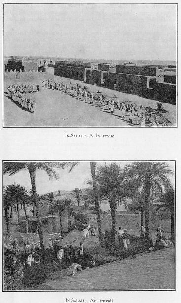 En haut: IN-SALAH - � la revue, en bas: IN-SALAH - Au travail