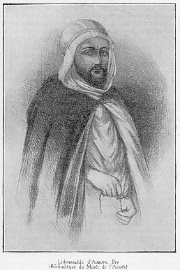 L'�MIR ABD EL KADER - Lithographie d'Auguste Bry (Biblioth�que du Mus�e de l'Arm�e)