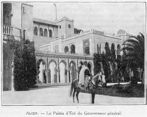 ALGER - Le Palais d'Et� du Gouverneur g�n�ral.