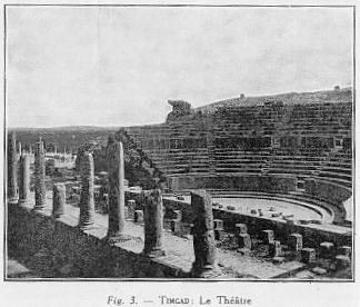 Fig. 3. - TIMGAD : Le Th��tre