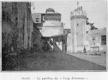 ALGER. - Le pavillon du " Coup d'�ventail "