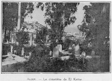 ALGER. - Le cimeti�re de El Kettar