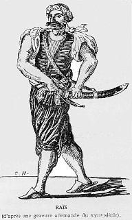 RA�S (d'apr�s une gravure allemande du XVIIe si�cle).