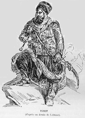 YUSUF (d'apr�s un dessin de Leblanc).