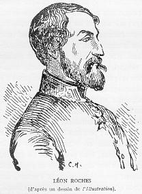 L�ON ROCHES (d'apr�s un dessin de l'Illustration).