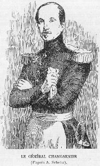 Le g�n�ral CHANGARNIER (d'apr�s A. Schefer).