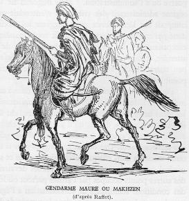 GENDARME MAURE (d'apr�s Raffet).