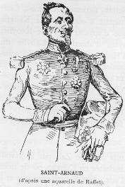 SAINT-ARNAUD (d'apr�s une aquarelle de Raffet).