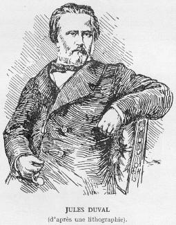 JULES DUVAL (d'apr�s une lithographie).