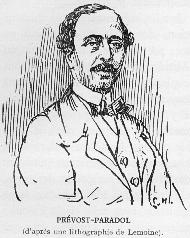 PR�VOST-PARADOL (d'apr�s une lithographie de Lemoine).