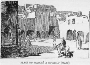 Place du march� � EL-ATEUF (MZAB)