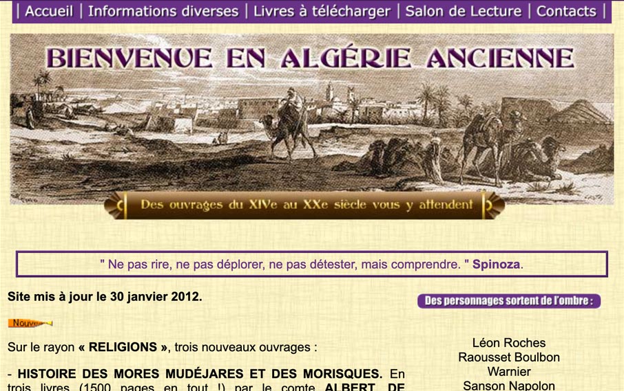Histoire de l’Algérie.