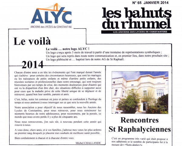 Uneàlaune-Bahuts n° 65 - Janv 2014-NMT-1