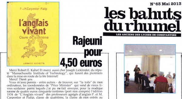 Uneàlaune-Bahuts n°63 mai 2013