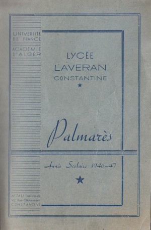 Laveran-Palmarès 1947-Une-