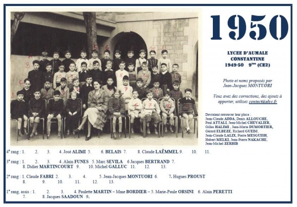 A-1949-50-9éme-Mme Bordier-JJM
