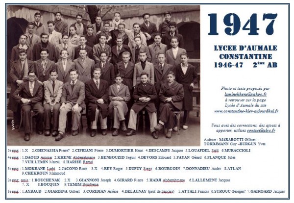 Une-A-1946-47-2eAB-Lamine-KHENE