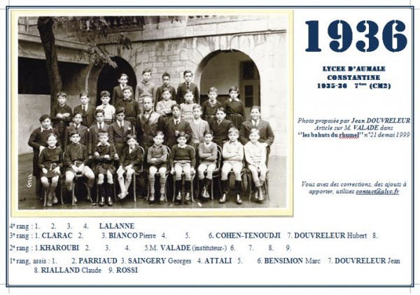 Une-Aumale-1935-36-7ème-DOUVRELEUR Jean