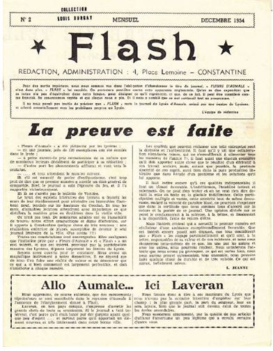 Une-Flash-n° 2 - décembre 1954-