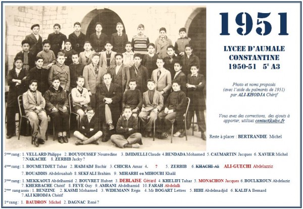 Une-Aumale-1950-51-5eA3-AliKhodja Chérif-Régis Widemann