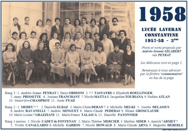 Une-Laveran-1957-58-3ème-AJG