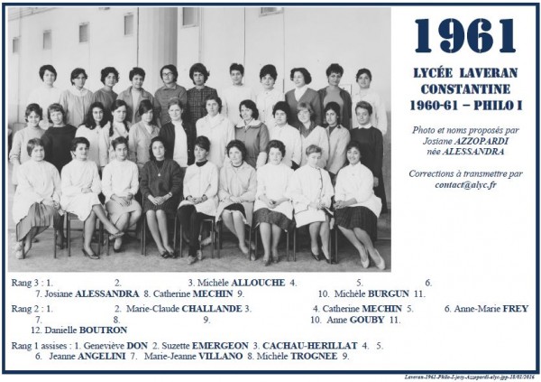 Une-L-1960-61-Philo I-Josy-