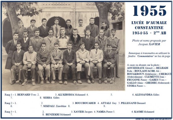 Une-A-1954-55-2èmeAB-jxavier