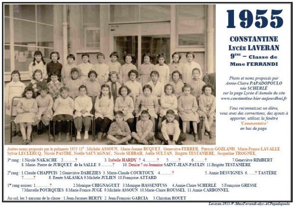 Une-L-1955-9e-Mme FERRANDI -Annie-Claire Papadopoulo2
