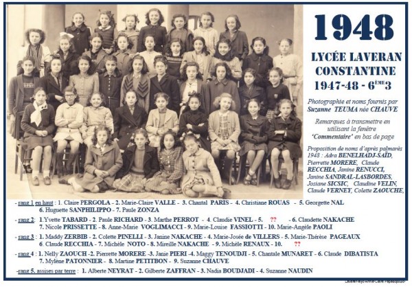 Une-Laveran-1947-48-6e3-S-CHAUVE-der