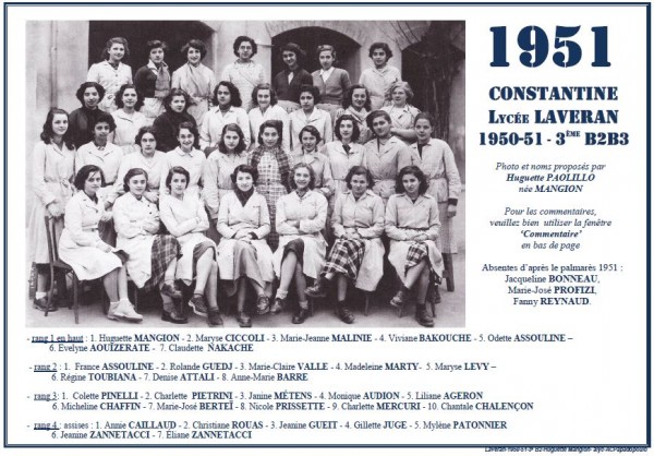 Une-Laveran-1951-3eB2B3-Huguette-Mangion