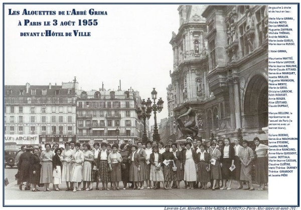 Une-Laveran-3-8-1955-Alouettes-Grima-à-Paris
