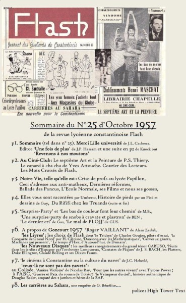 Une-Sommaire-Flash25-janvier 1958