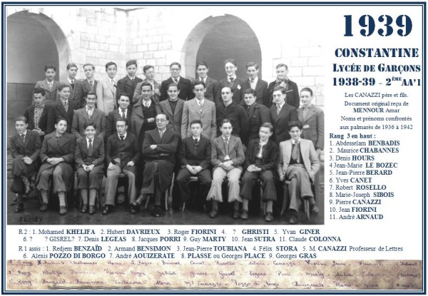 Une-A-1939-2eAA'1-les CANAZZI-Mennour Amar