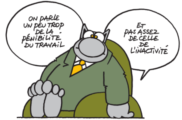 Geluck on parle un peu trop de la pénibilité du travail