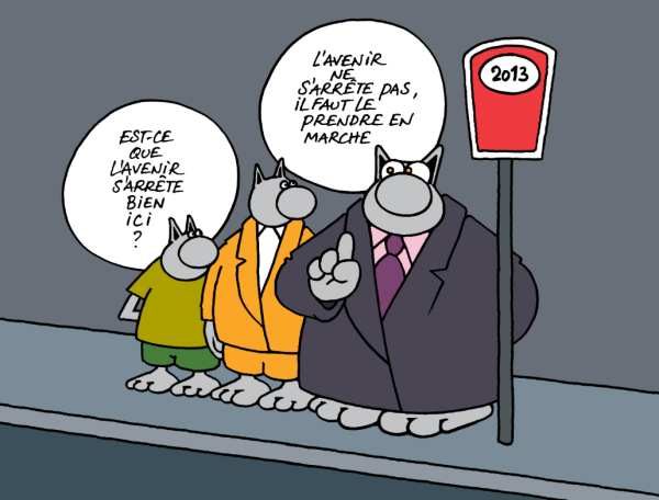 L'Avenir ne s'arrête pas il faut le prendre en marche