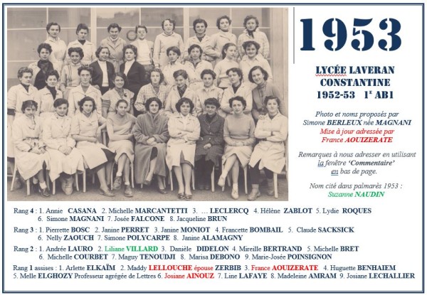 Laveran-1953-1eAB1- Simone Magnani rév France Aouizerate Une 2
