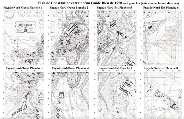 Une à la Une Plan Ensemble de Constantine en 8 Planches